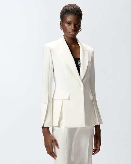 Jacket in technical canvas
