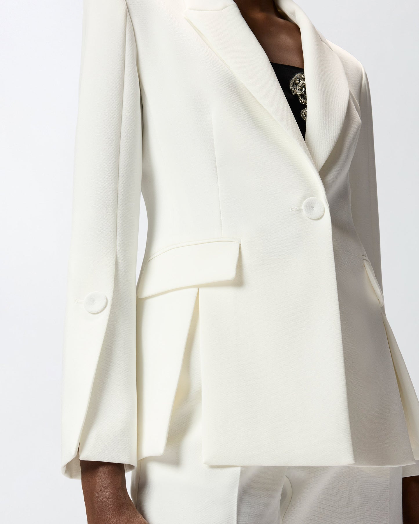 Jacket in technical canvas