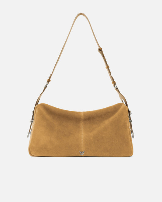 Keeper Bag large shoulder bag in suede