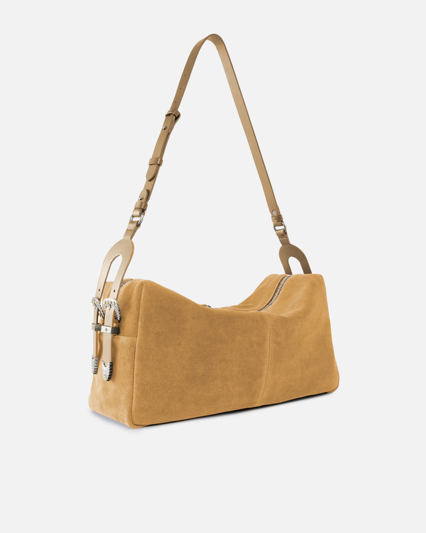 Keeper Bag large shoulder bag in suede