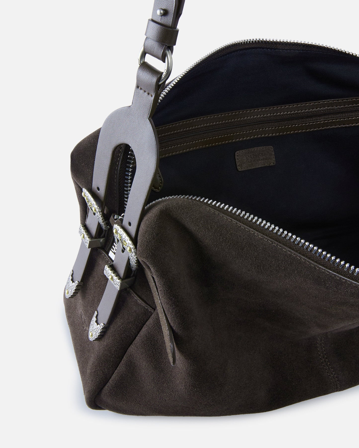 Keeper Bag large shoulder bag in suede