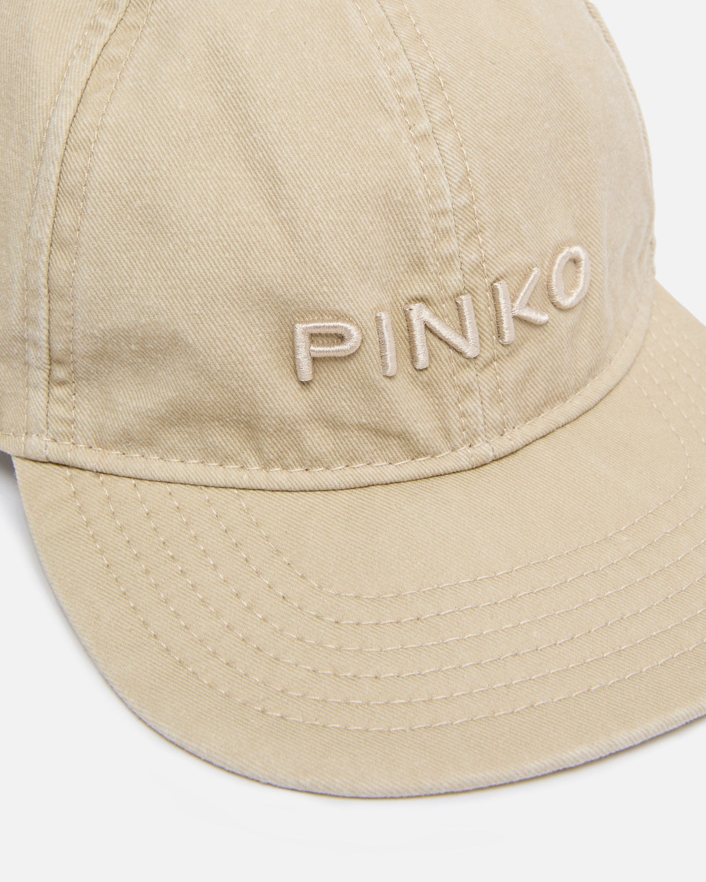Cap with peak and fading
