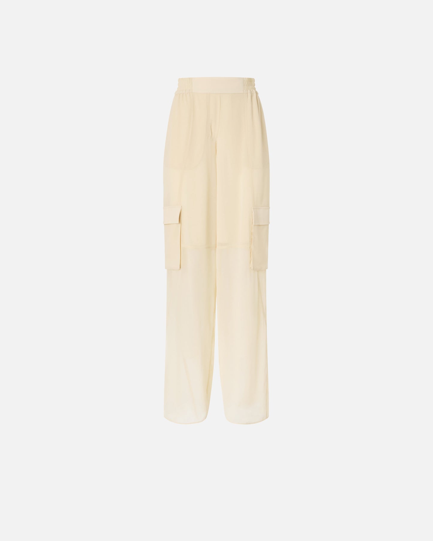 Lightweight trousers with cargo pockets