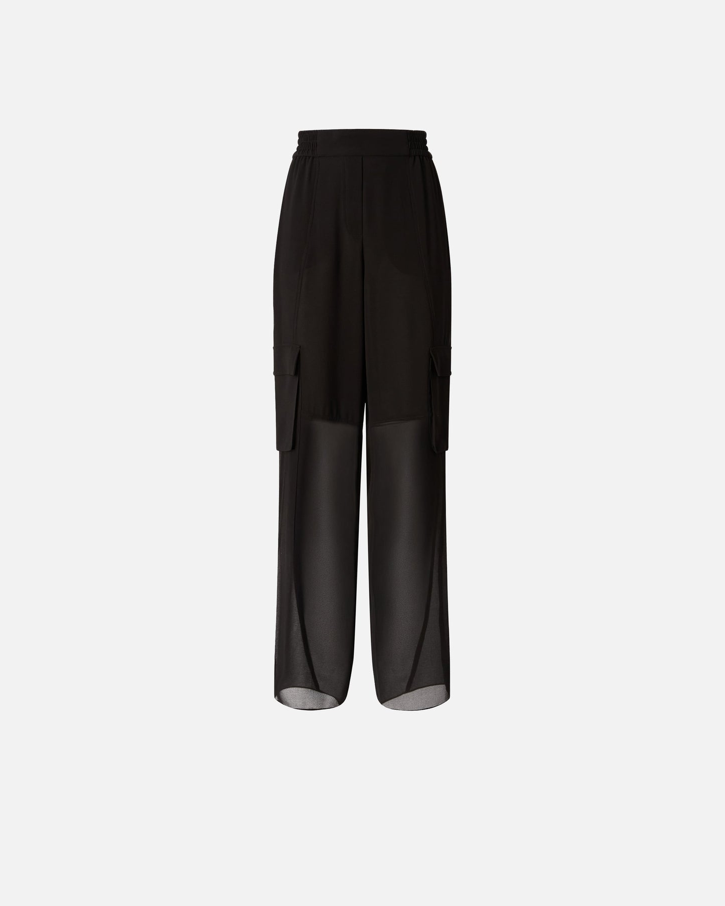 Lightweight trousers with cargo pockets