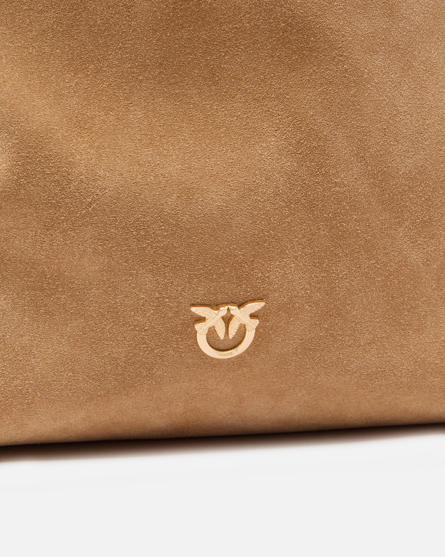 Bucket Big large crossbody bag in suede