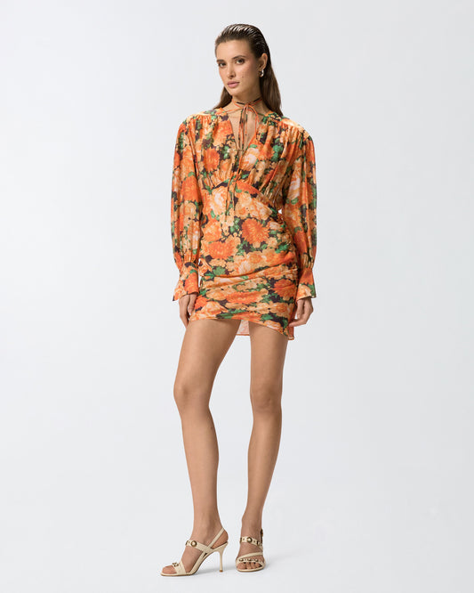 Botanic Garden floral-print mini dress