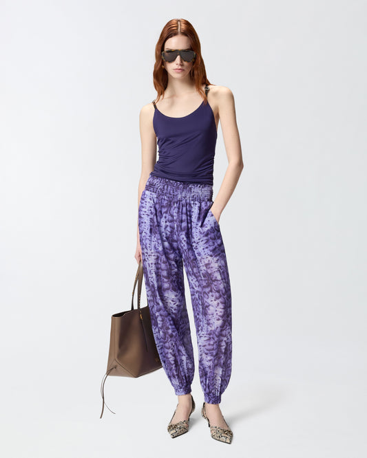 Top with studded spaghetti straps
