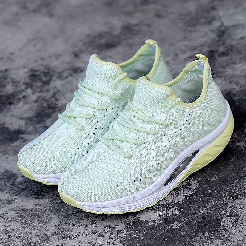 Orthopädische Damen-Sneaker mit Fußgewölbestütze und Luftpolsterung
