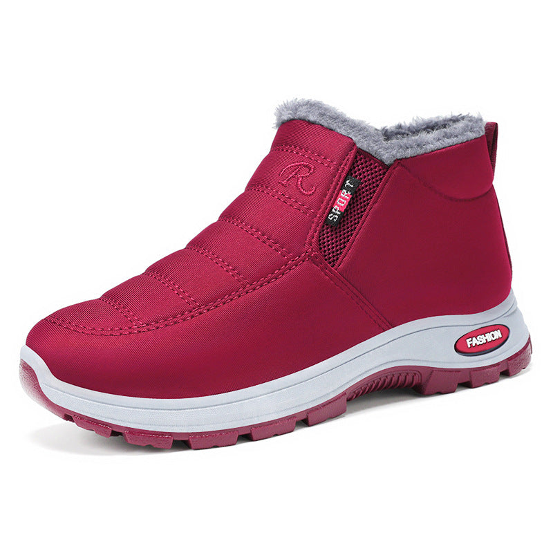 Gefütterte Slip-On Winterstiefel für Damen – warm, wasserdicht & rutschfest