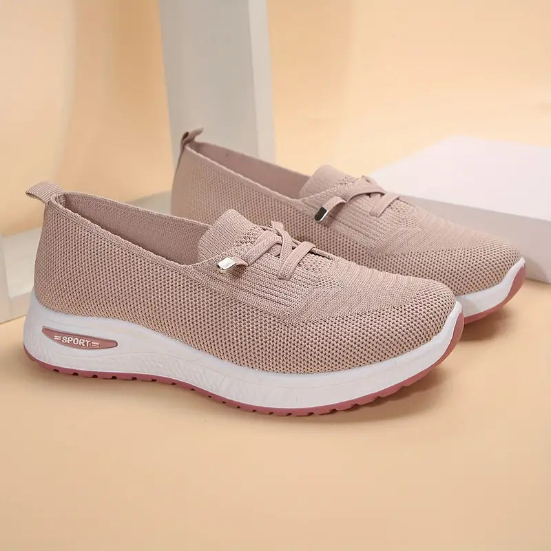 🔥Bequeme orthopädische Damenschuhe mit weicher Sohle und Netzstoff