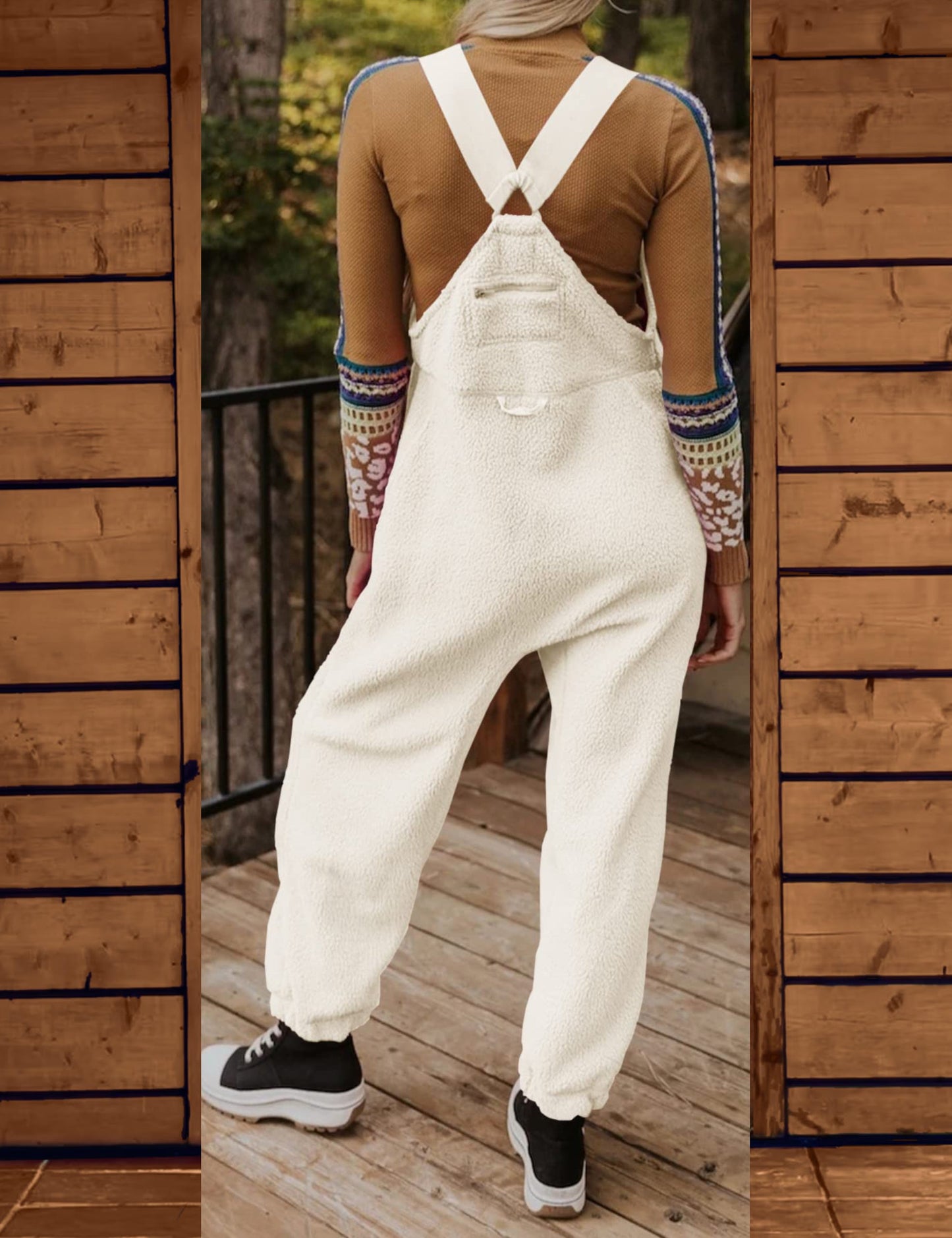 Heißer Verkauf Damen-Fleece-Overall warm, locker, lässig (2 kaufen, kostenloser Versand)
