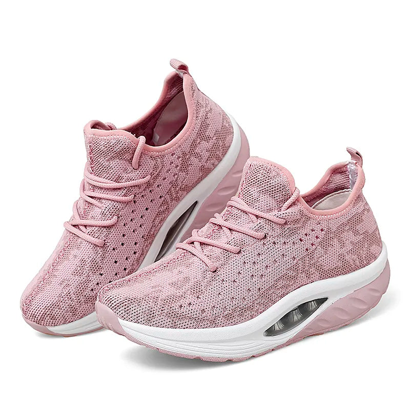 Orthopädische Damen-Sneaker mit Fußgewölbestütze und Luftpolsterung