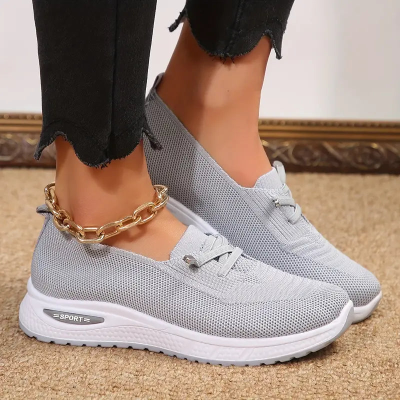 🔥Bequeme orthopädische Damenschuhe mit weicher Sohle und Netzstoff