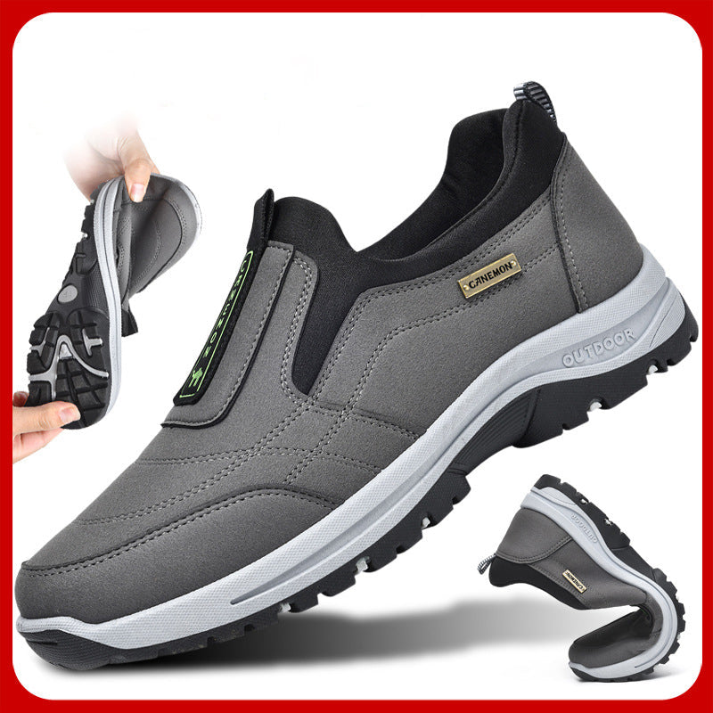 [🔥Authenticity Guaranteed] Bequeme, wasserdichte, atmungsaktive und umknickgeschützte orthopädische Herren-Wanderschuhe