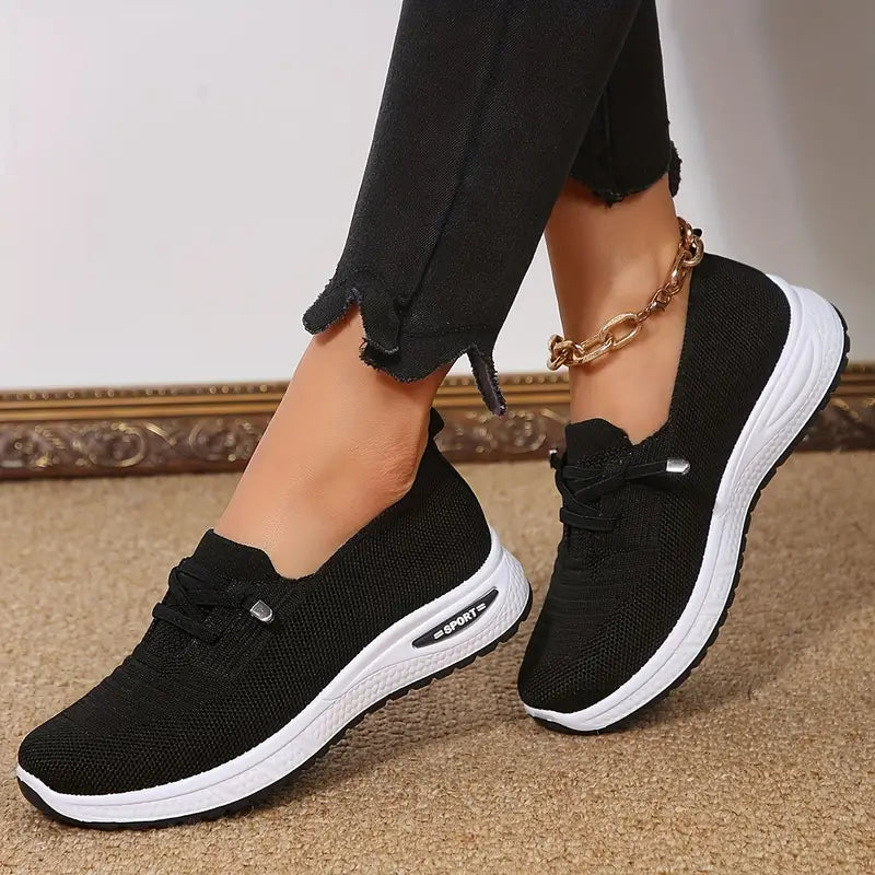 🔥Bequeme orthopädische Damenschuhe mit weicher Sohle und Netzstoff
