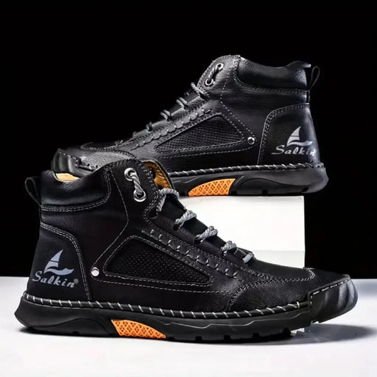 Salkin - Bequeme handgefertigte Lederstiefel