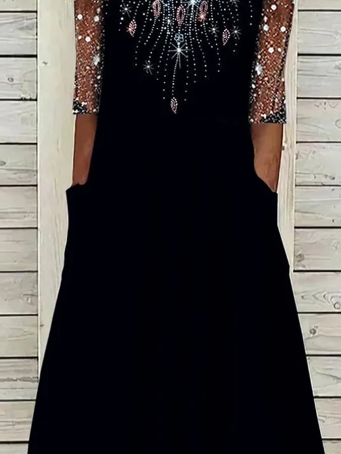 Damen Freizeitkleid mit Print
