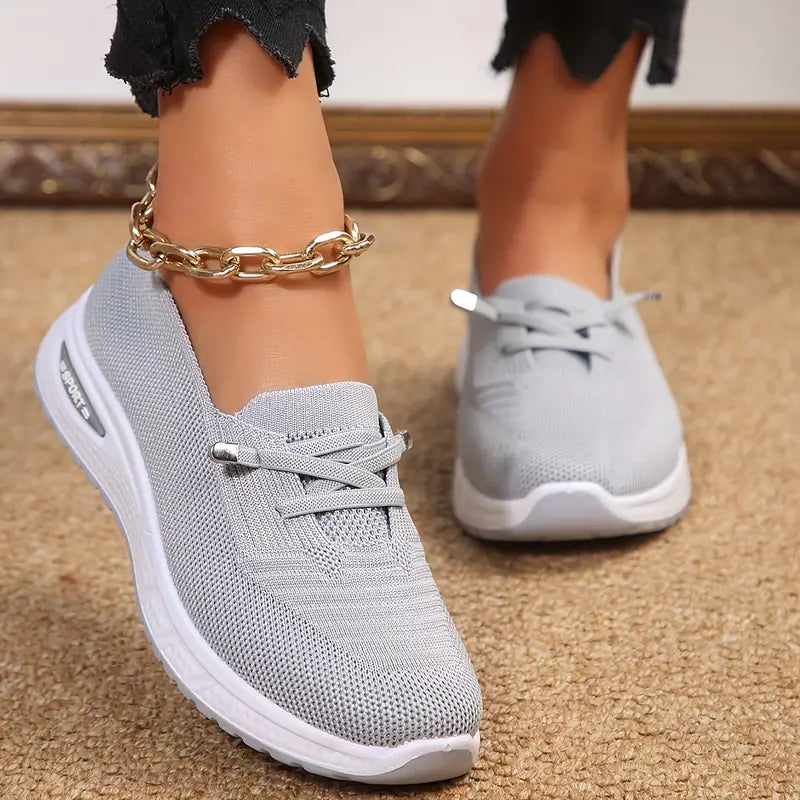 🔥Bequeme orthopädische Damenschuhe mit weicher Sohle und Netzstoff