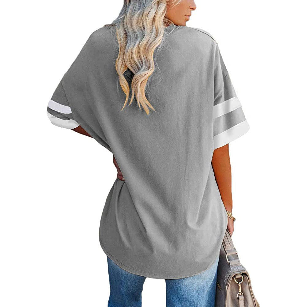 🔥Up to 69% OFF Today🔥Women Summer 2025 Tops 20 Colors Casual V-neck T-shirts