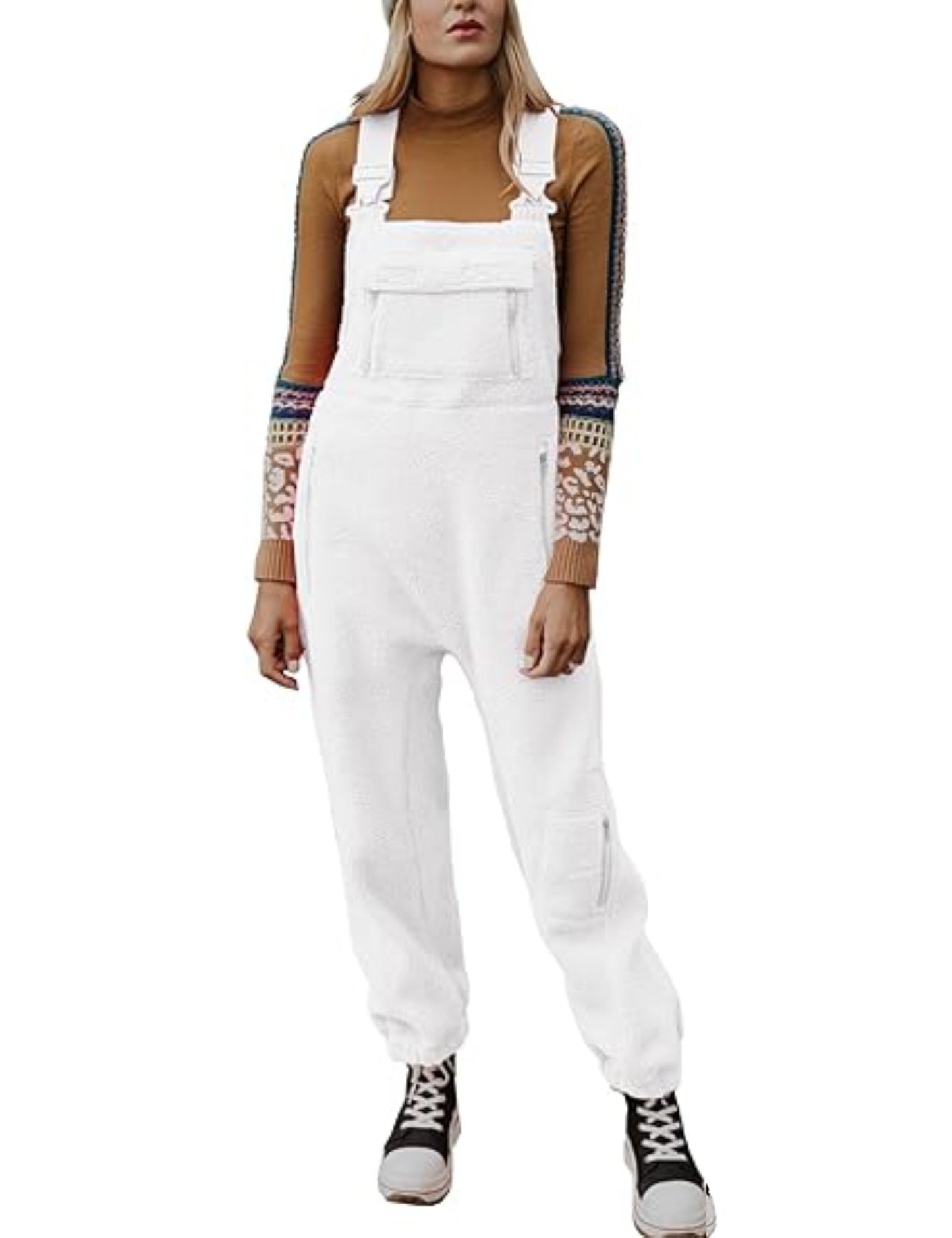 Heißer Verkauf Damen-Fleece-Overall warm, locker, lässig (2 kaufen, kostenloser Versand)