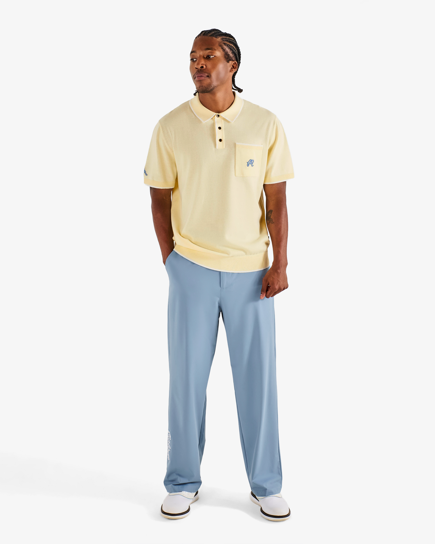 BLUE JAY KNIT POLO