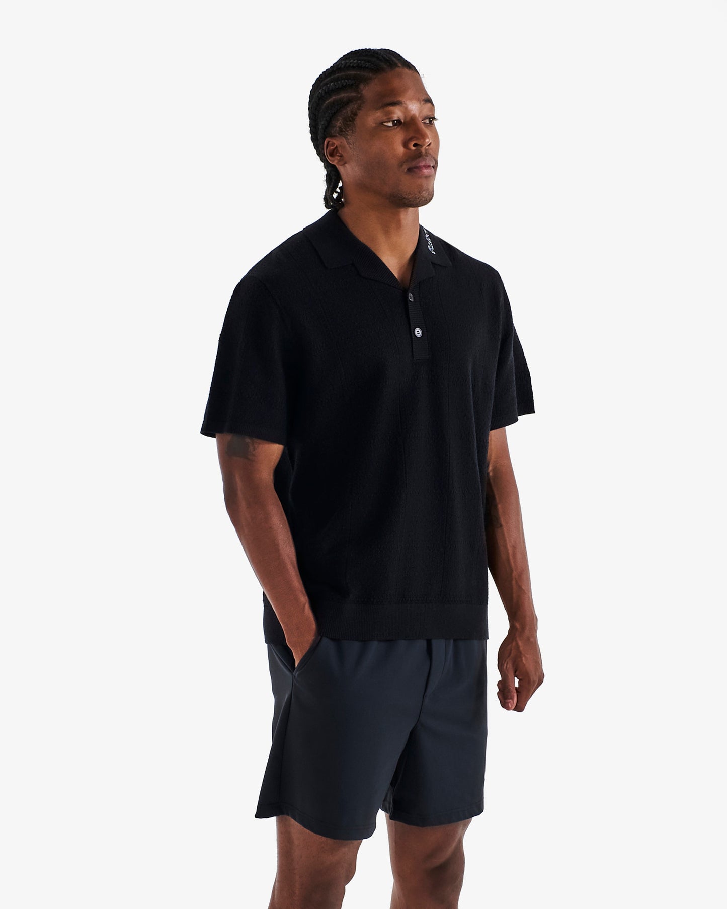 RESORT CROCHET POLO