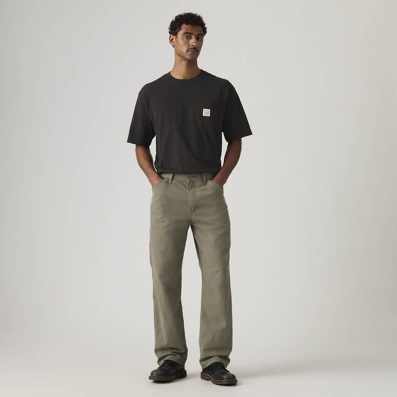 568 Loose Straight Carpenter Pants