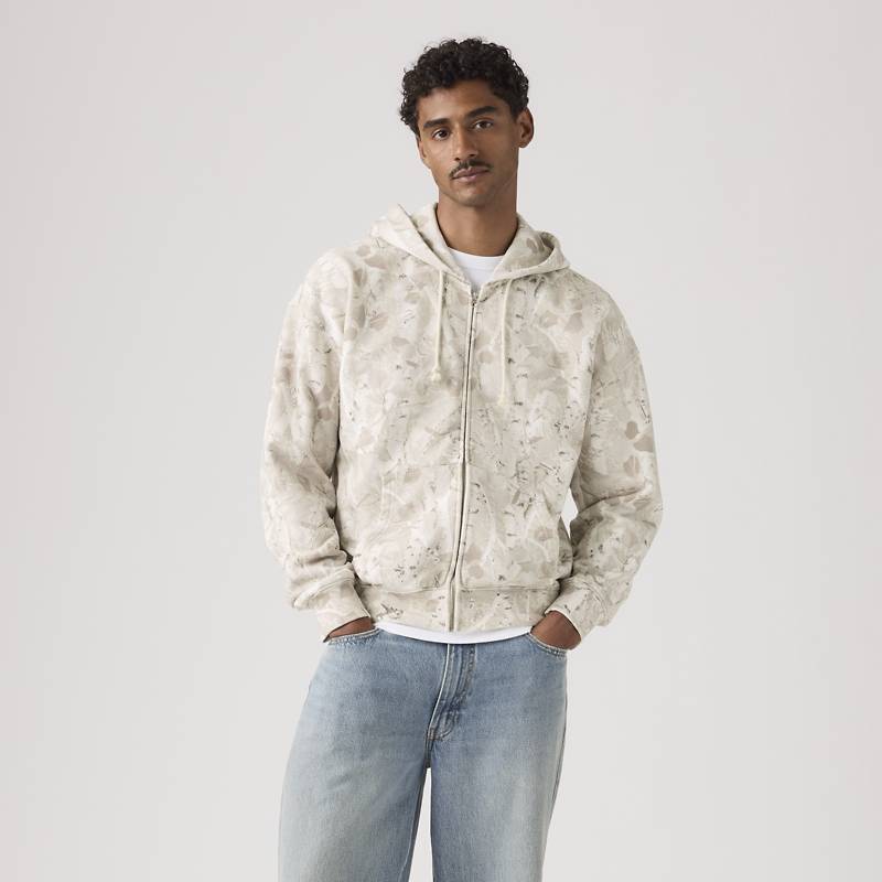 Hayes Boxy Full-zip Sweatshirt