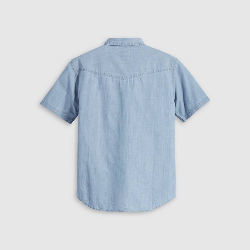 Short Sleeve Relaxed Fit Western Shirt