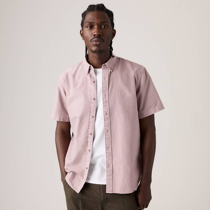 Short Sleeve Authentic Button-down Shirt