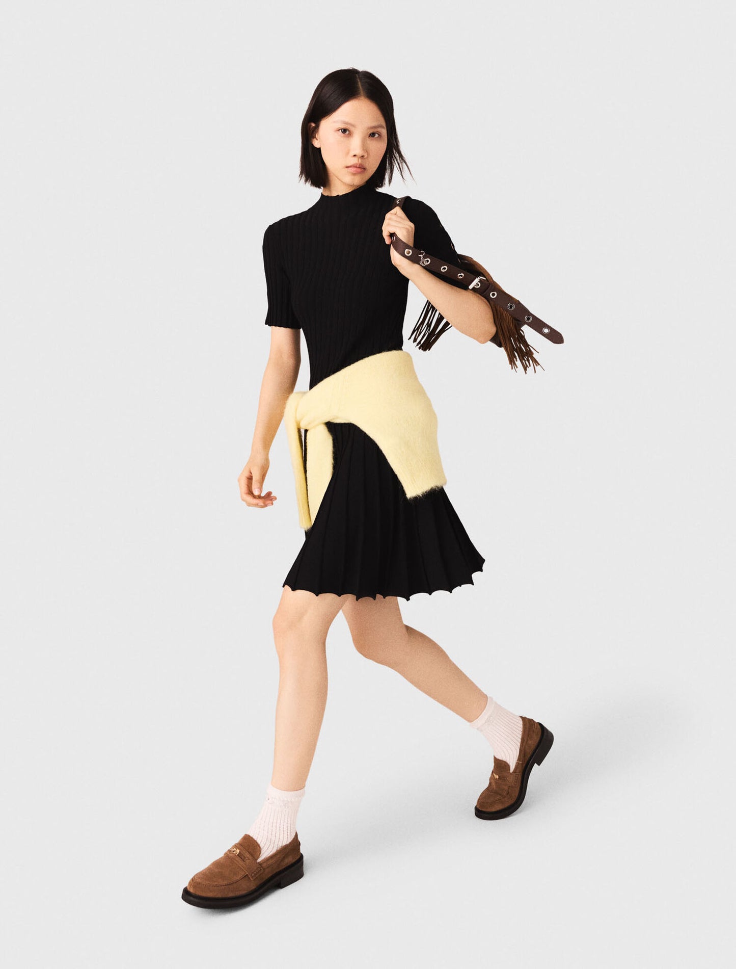 Short knit dress