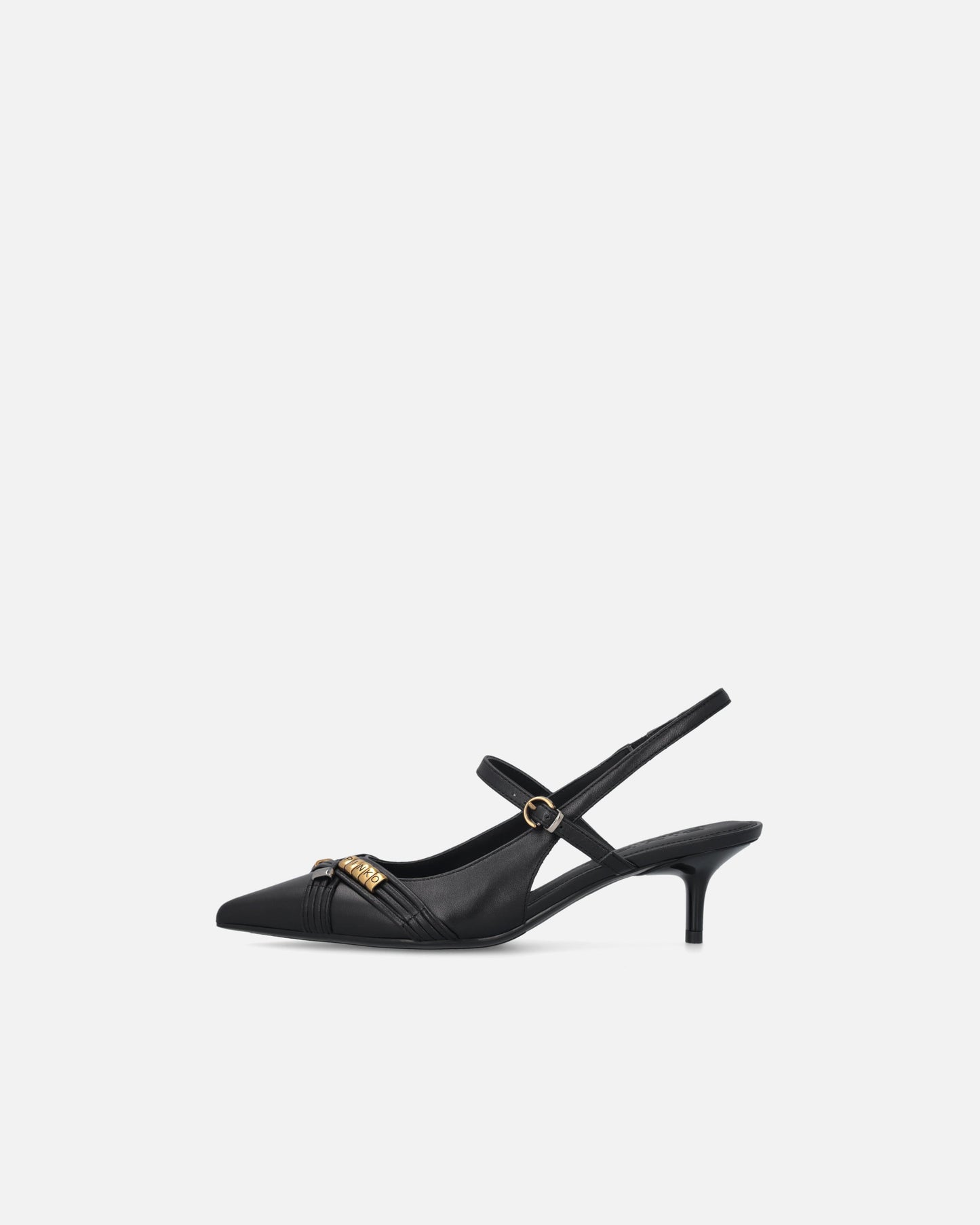 Slingbacks with straps and jewel details