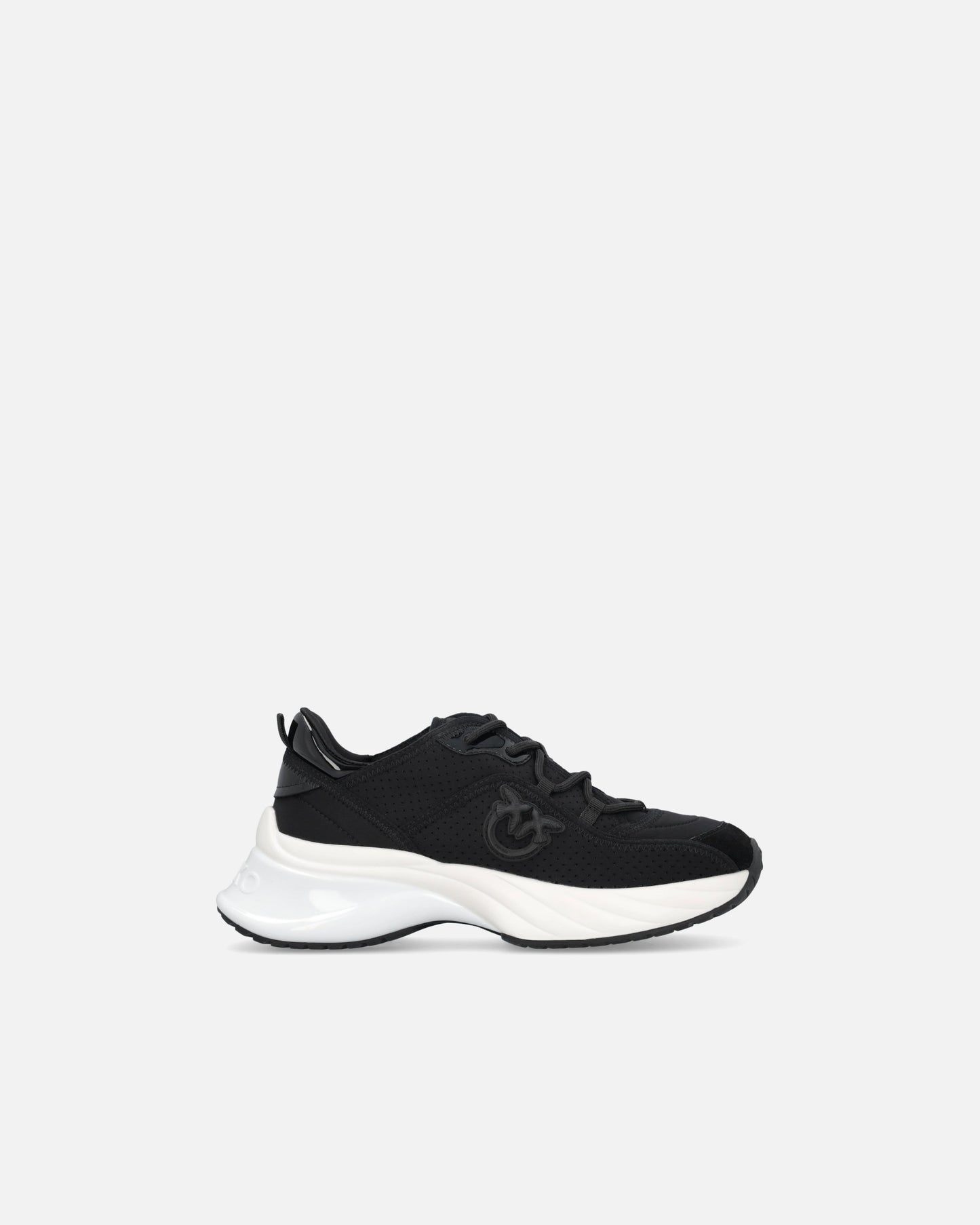 Ariel perforated sneakers with bird logo