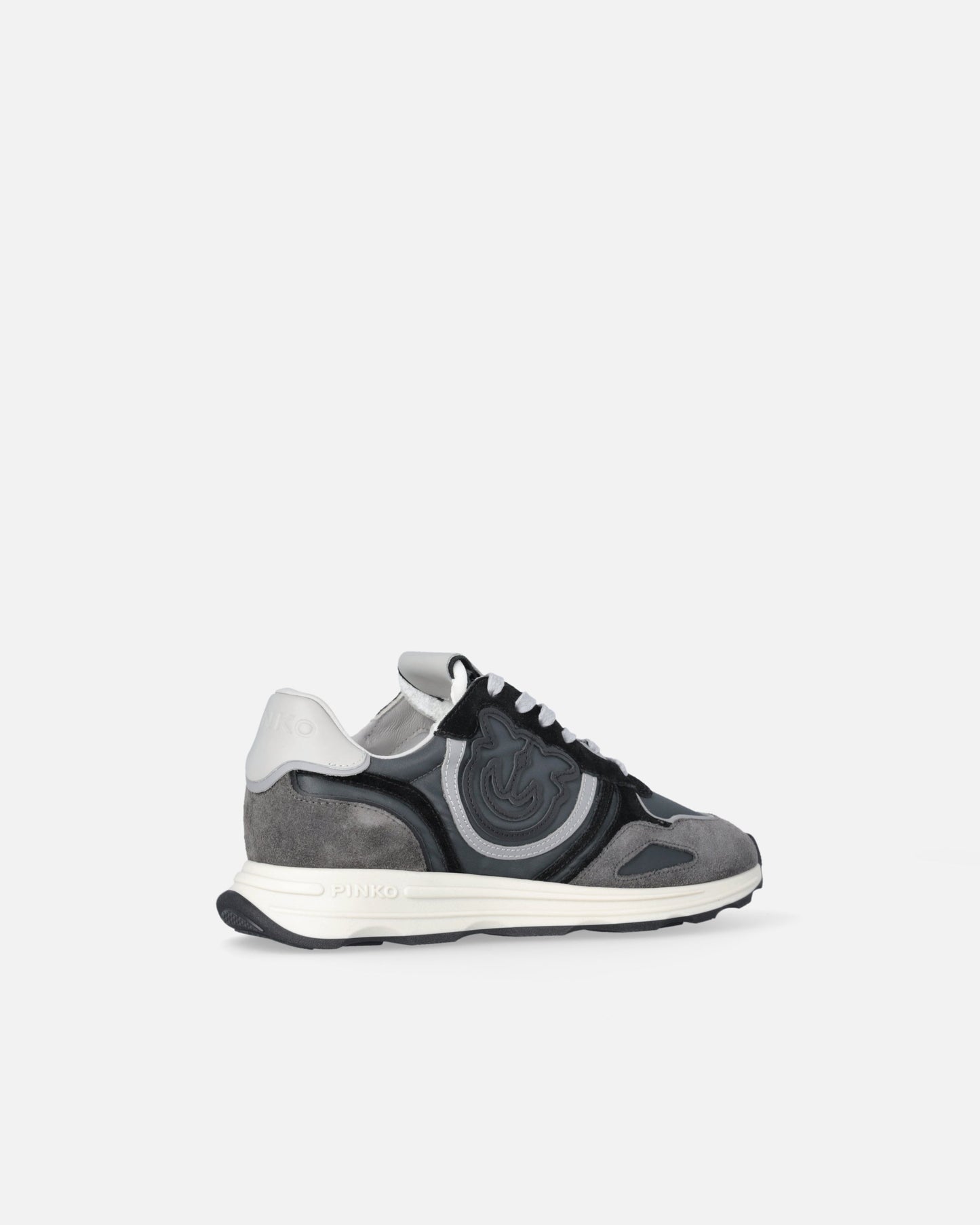 Suede sneakers with logo