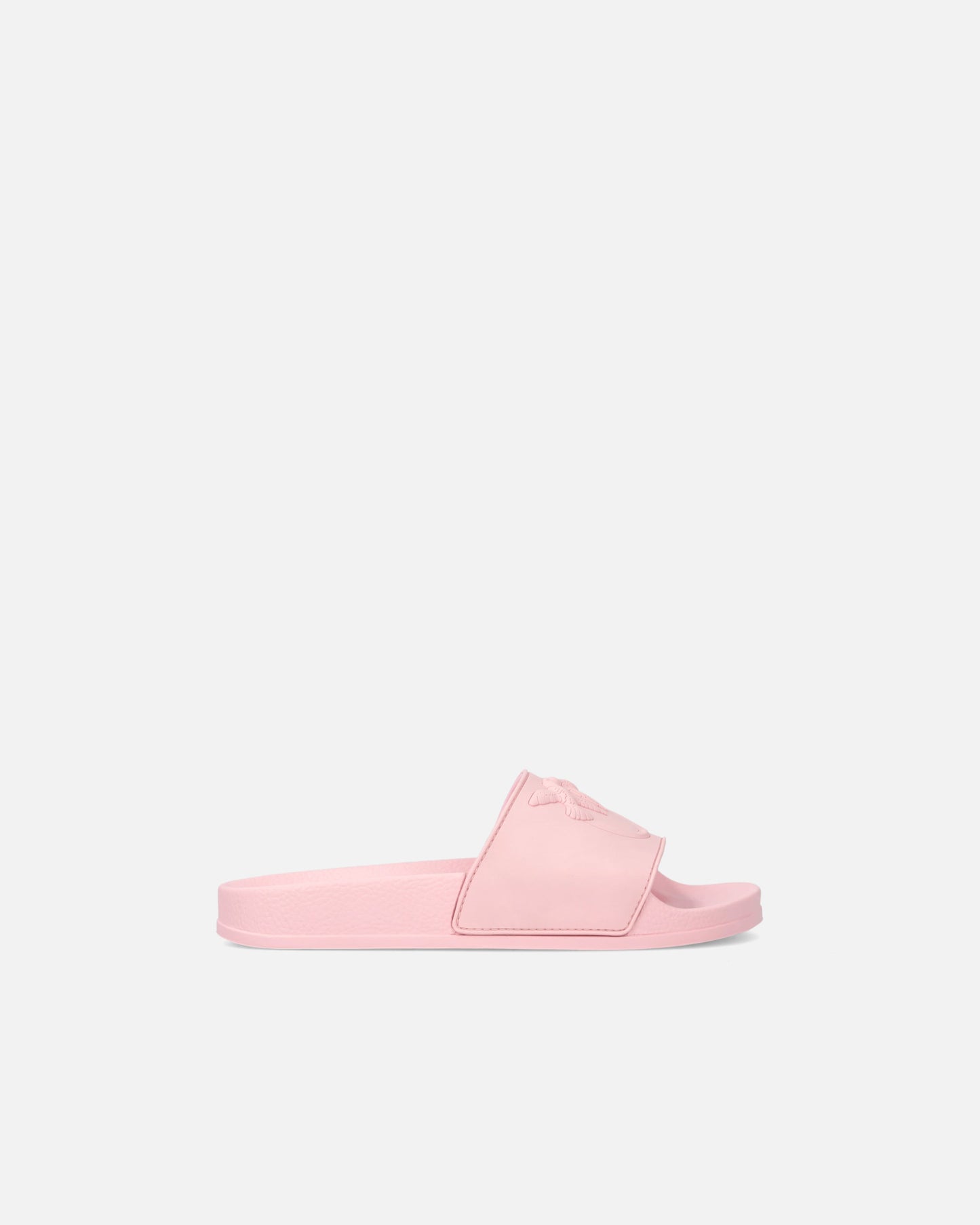 Rubber slip-on sandals with Love Birds maxi logo