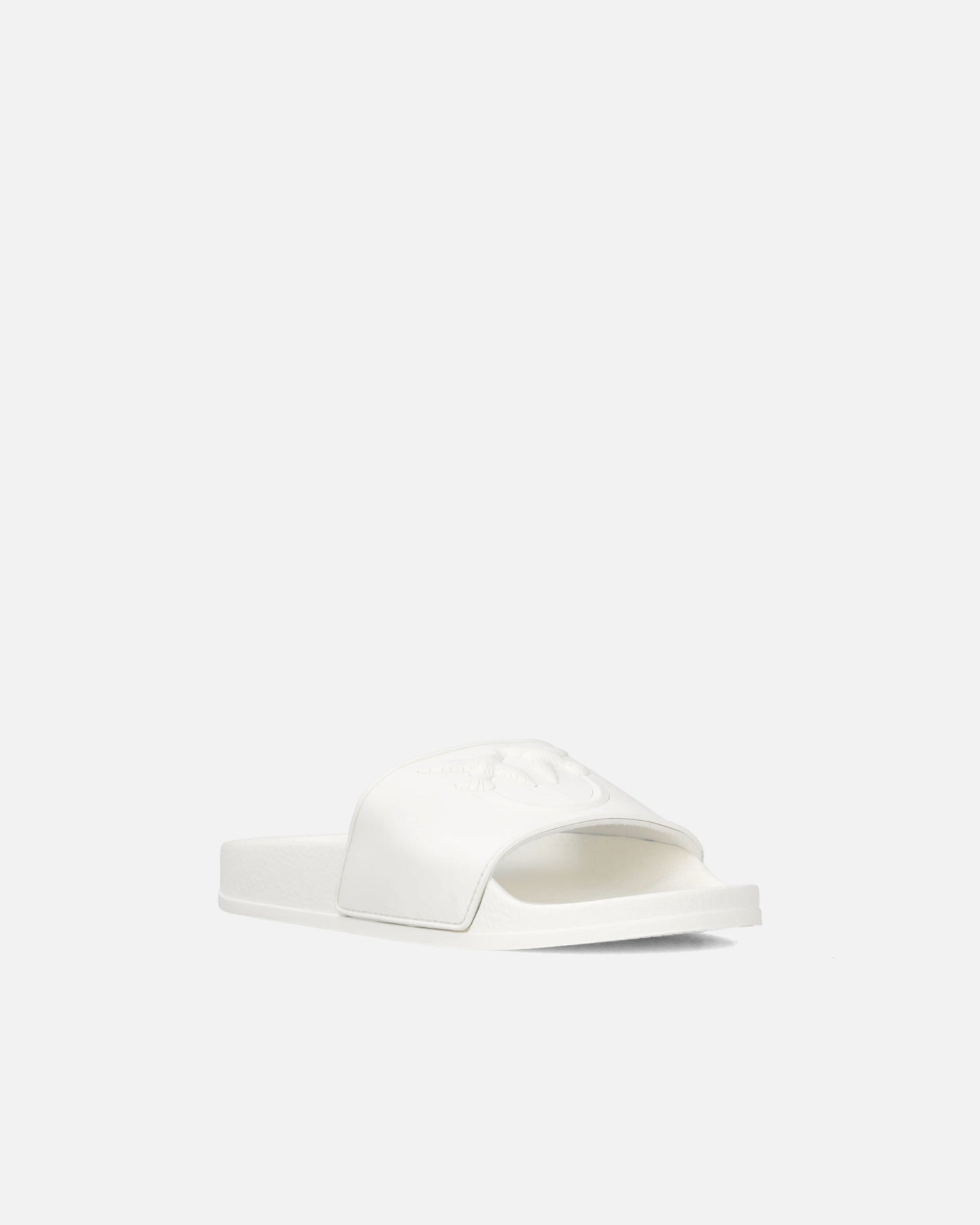 Rubber slip-on sandals with Love Birds maxi logo
