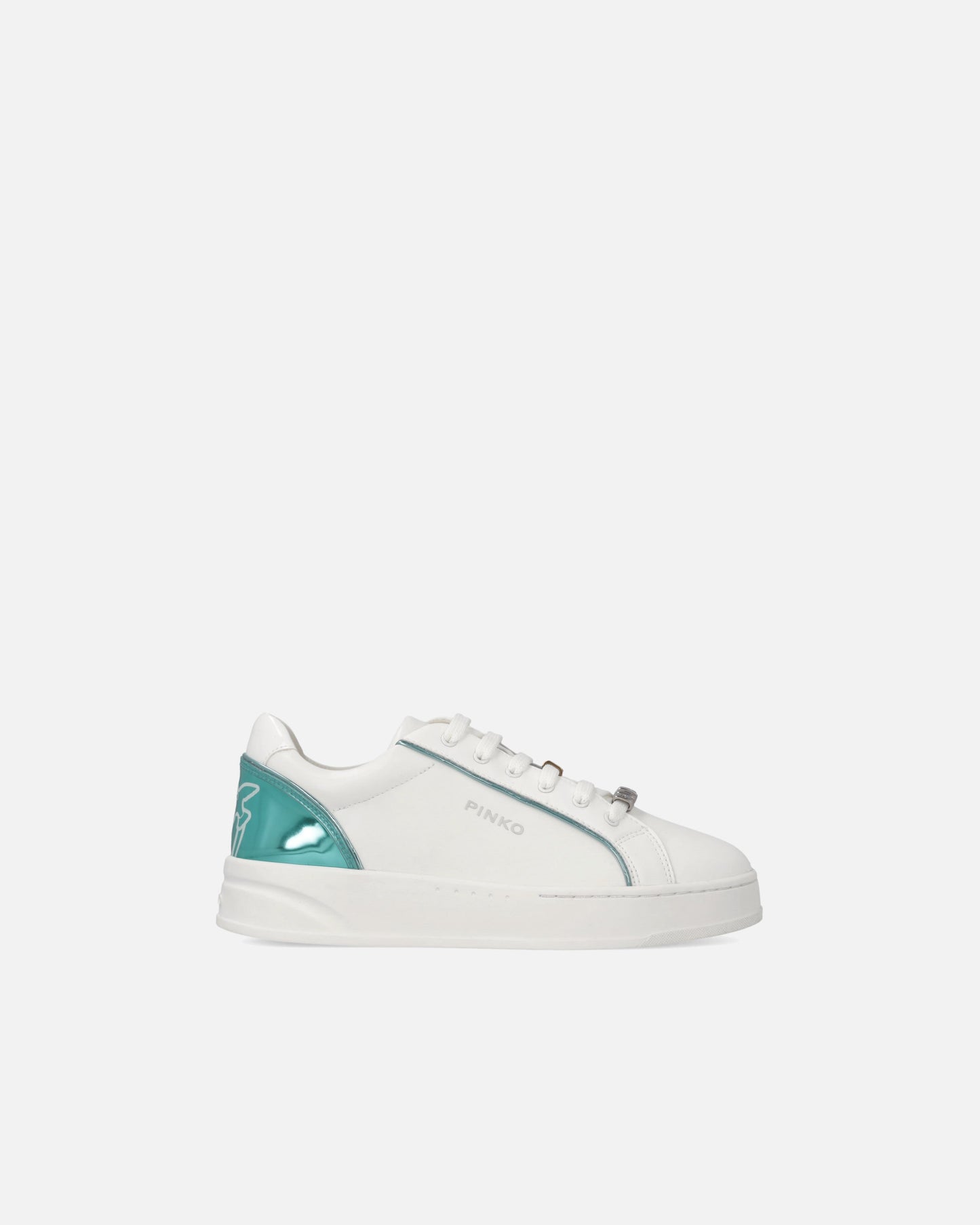 Leather sneakers with logo