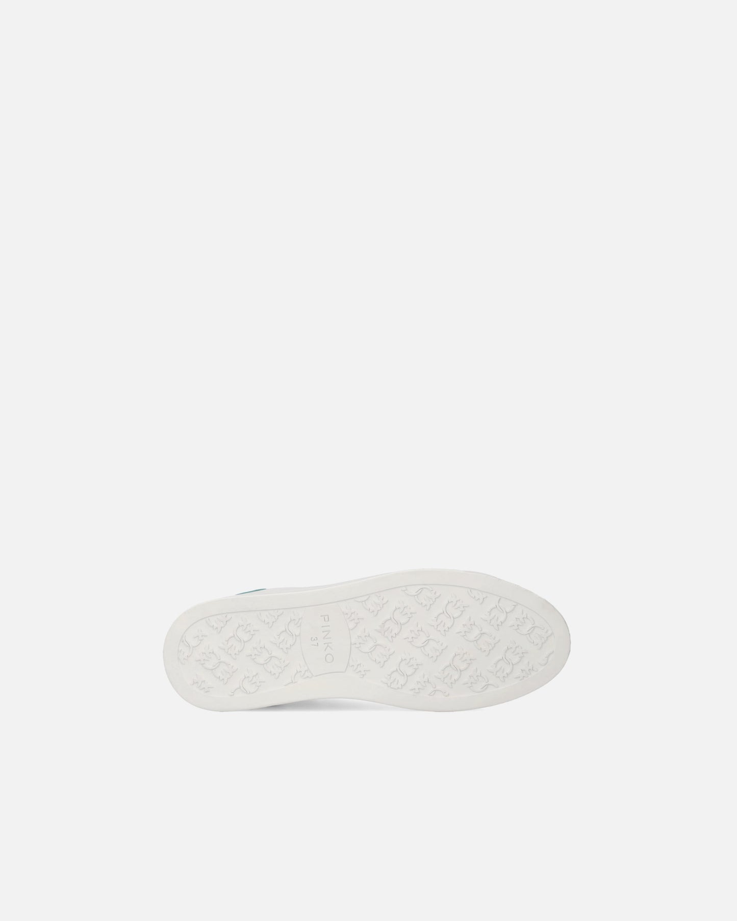 Leather sneakers with logo