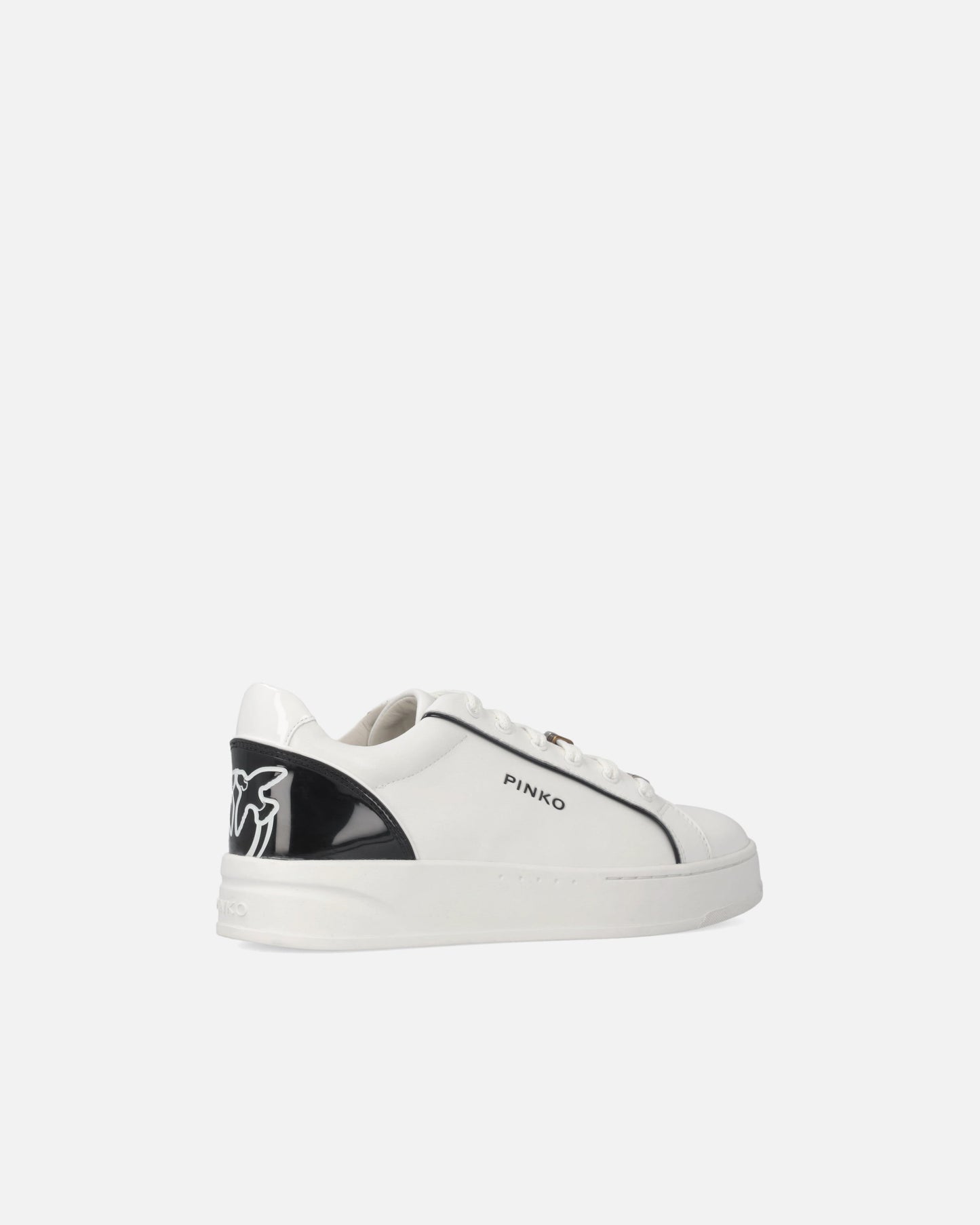 Leather sneakers with logo