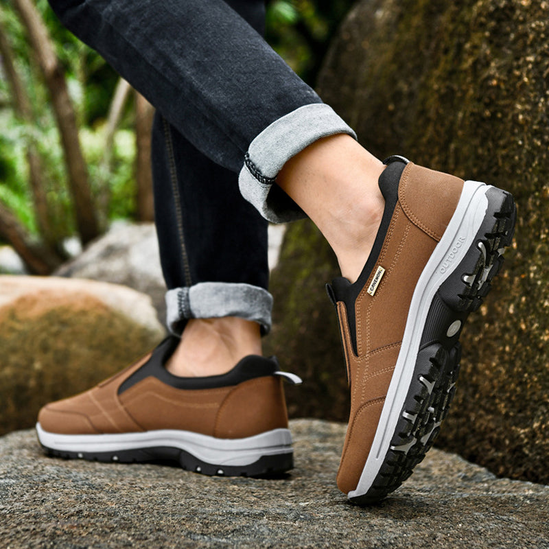 [🔥Authenticity Guaranteed] Bequeme, wasserdichte, atmungsaktive und umknickgeschützte orthopädische Herren-Wanderschuhe
