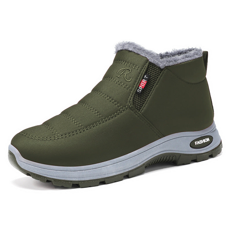 Gefütterte Slip-On Winterstiefel für Damen – warm, wasserdicht & rutschfest