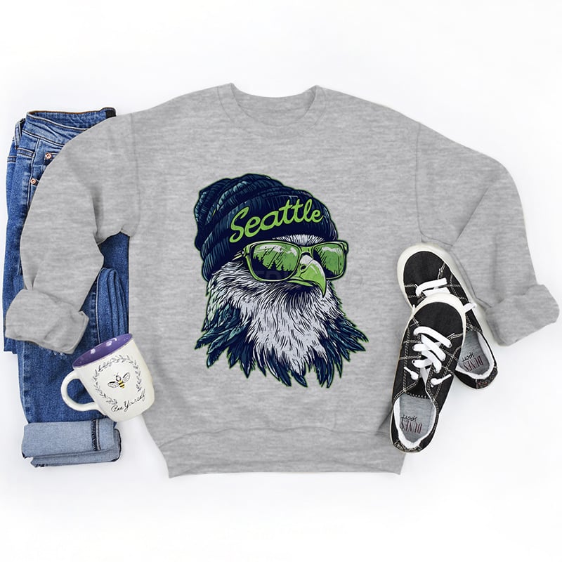 Spirit Animal Football Grafik-Sweatshirts - City Tier Sportpullover