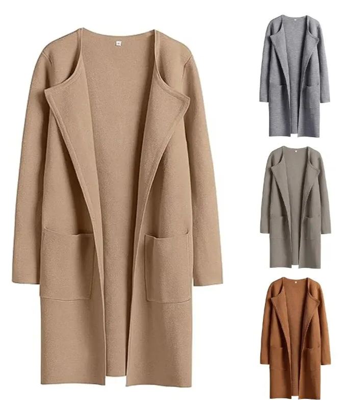 2024 Neuer offener Strick-Cardigan (2 kaufen, kostenloser Versand)