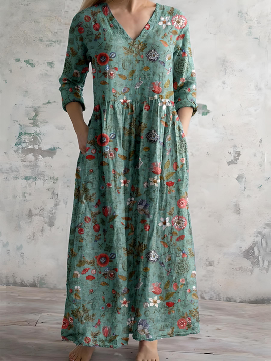 ChickleidTM – Blooming Elegance Mididress
